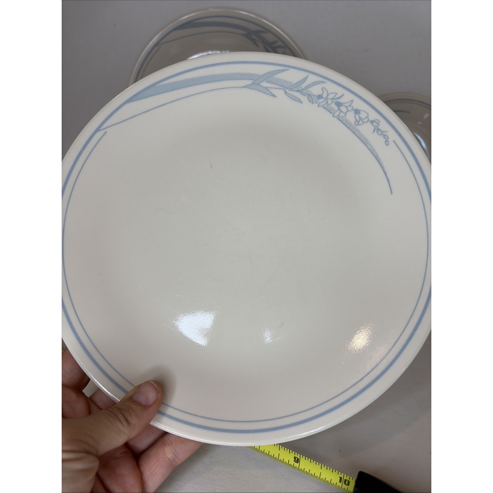 Corning Corelle Blue Lily Dinner/Dessert Plates